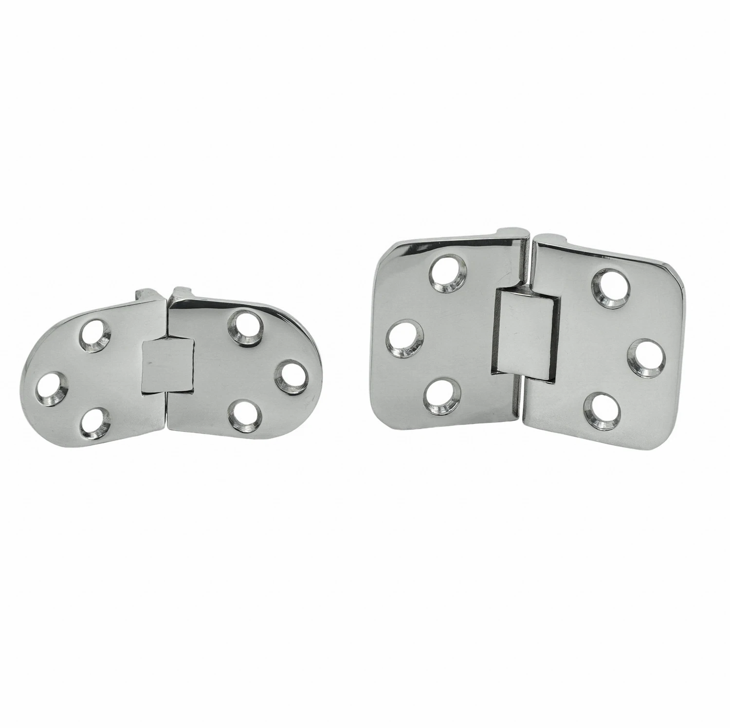 1PC In Acciaio Inox 316 Cabina Barca Portello Cerniera Grado Marino 180 Gradi Turno Casting Cerniere 66x30mm/70x40mm Barca Hardware