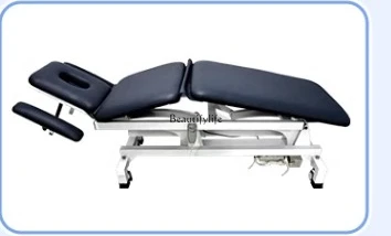 

Manual Bed Rehabilitation Bone Setting Facial Bed Electric Lifting and Foldable PT Training Massage Pressure