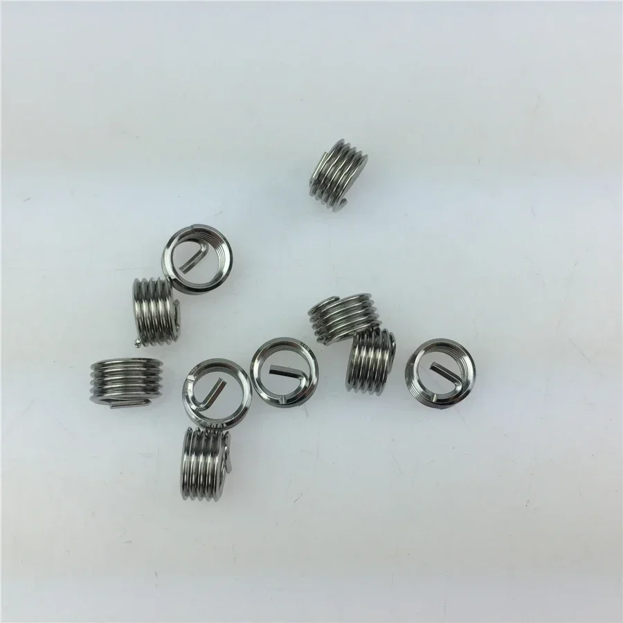 

Auto Repair Parts Stainless Steel Wire Loose Thread Sheath Sleeve Sleeve Set M10 * 1.5-1D