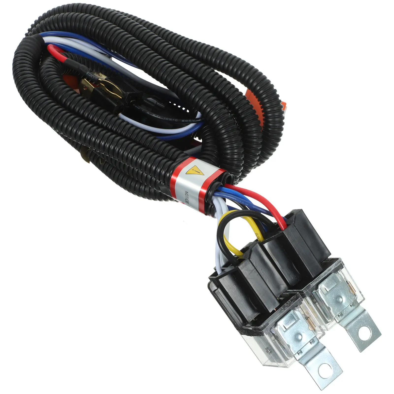 

Relay Wiring Car Headlights 12V Auto Upgrade Kit Durable Long Life Easy Install 30%-50% Car Headlight Relay