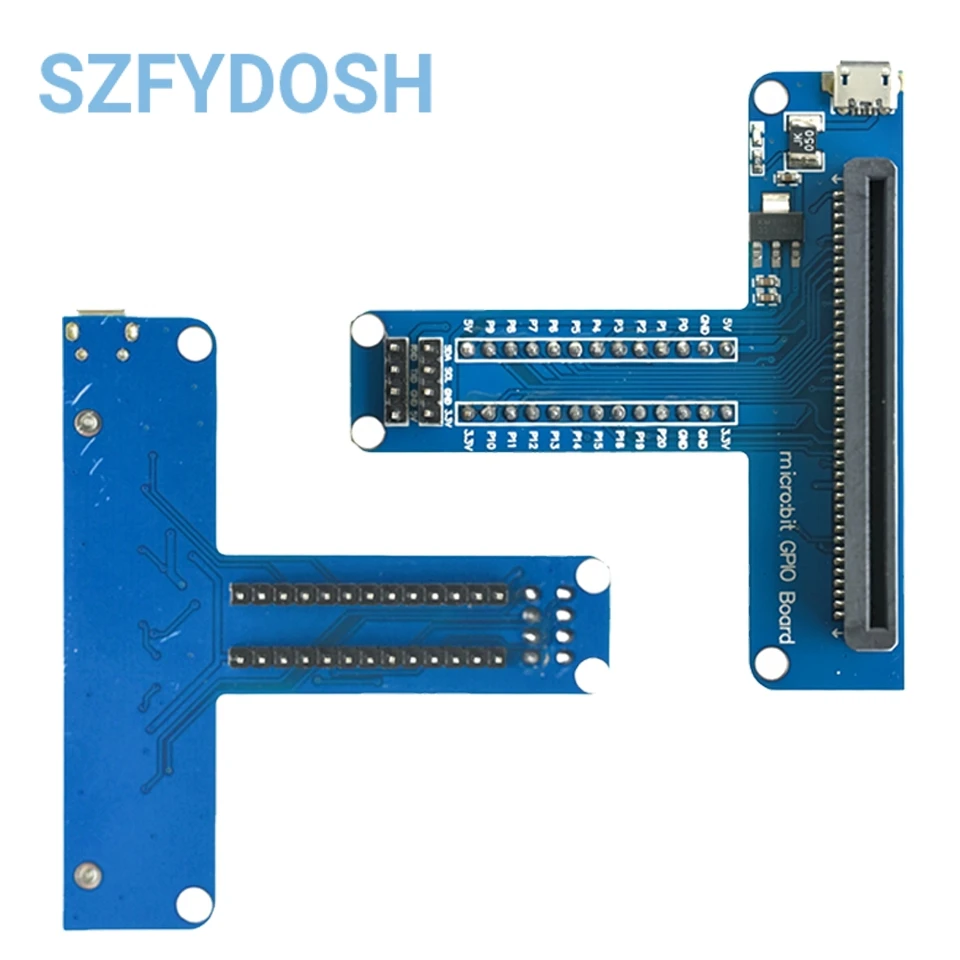 Microbit Development Board T-type GPIO Expansion Board Micro:bit Breadboard Adapter Board Python