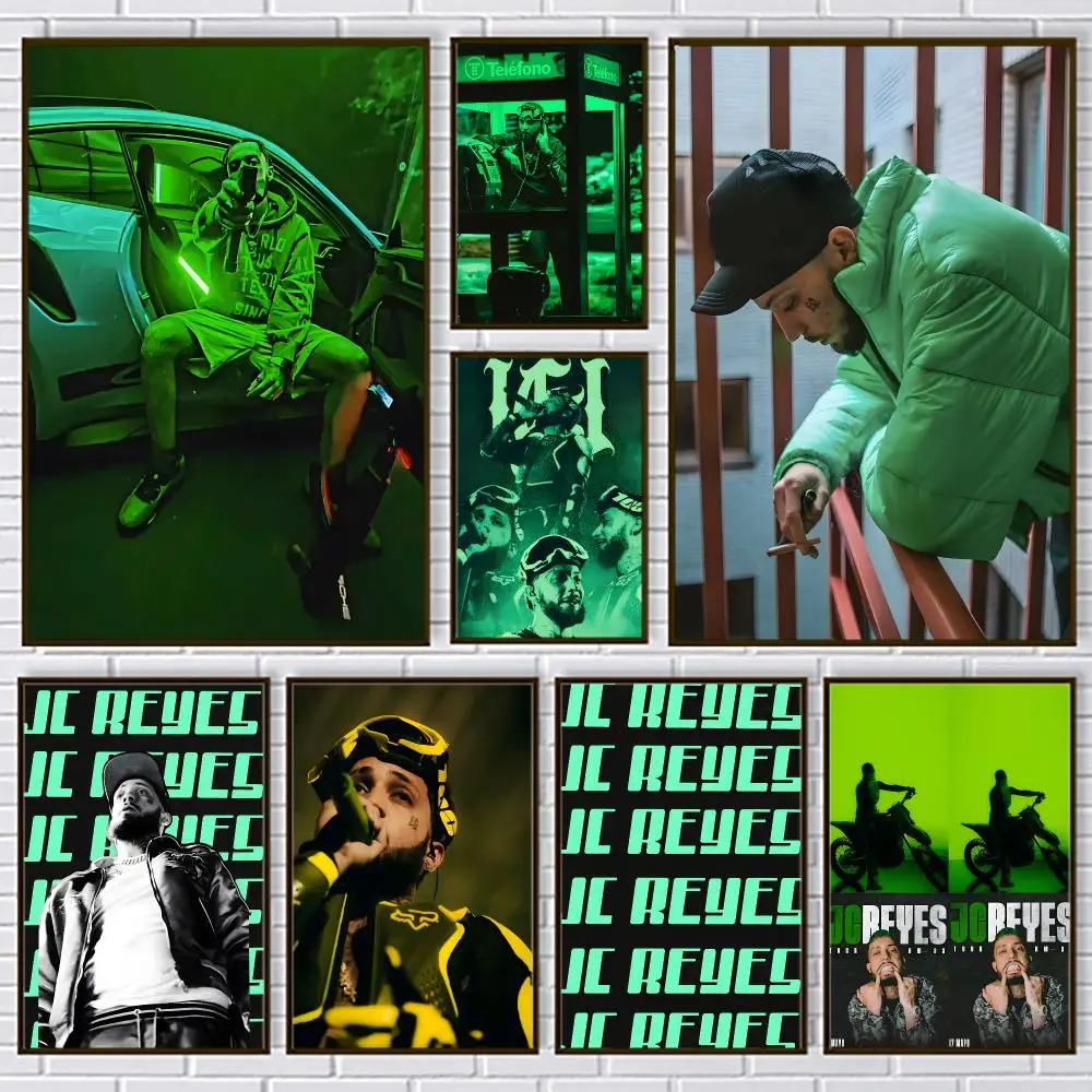 Latin Rapper J-JC Reyes Poster PP Paper Wall Art for Living Rooms Bars Cafes Stylish Home Decor Gift