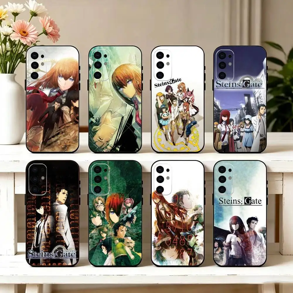 Cool S-Steins G-Gate  Phone Case For Samsung S26,S25,S24,S23,S22,S21,S30,Ultra,Plus,Fe,Soft Silicone Black Cover