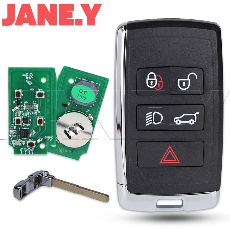 Lonsdor Smart Key ID49 315MHz 433MHz dla Land Rover LR2 LR4 Jaguar F-Pace F-Type XE XF XJ PSFOB/FOBL4LR Support K518 2017-2022