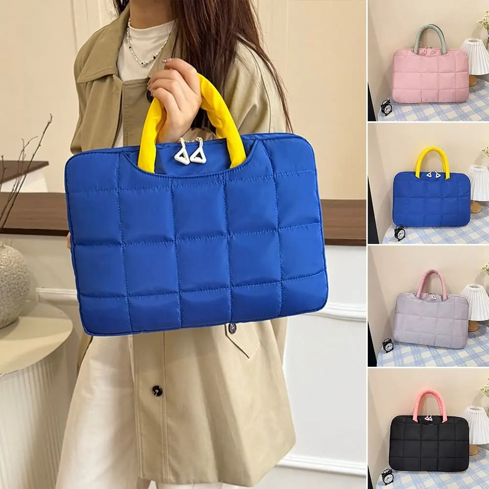 

New 14-inch Casual Cute Thickened Laptop Bag, Large Capacity Portable Notebook Carrying Bag
