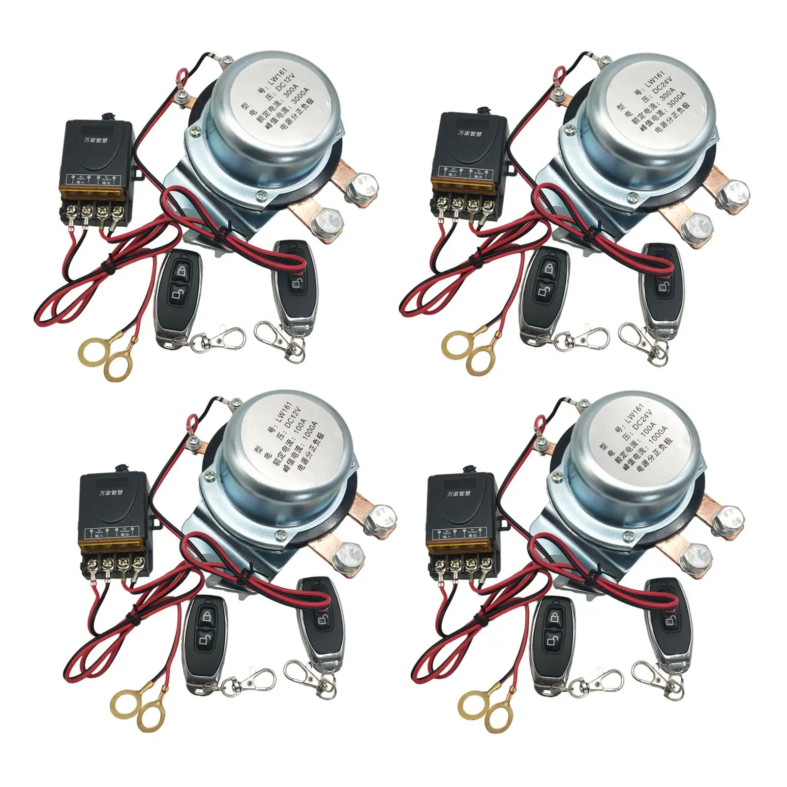 Battery Disconnect Switch Disconnect Relay Battery Isolator for Marine