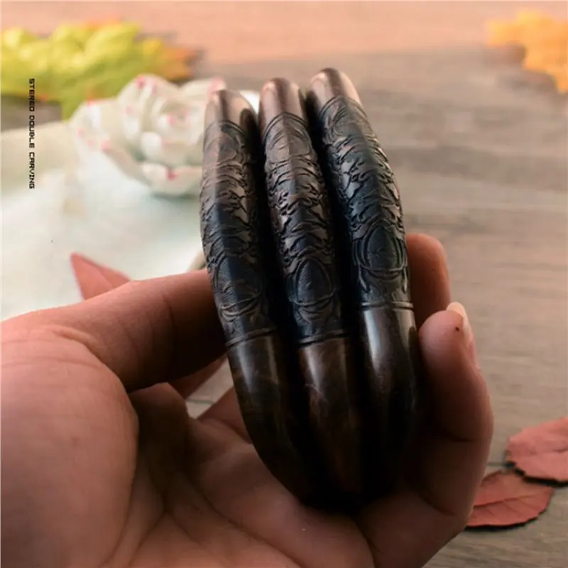 THIVN-20X Pocket Comb Sandalwood Green Natural Super Narrow Dent Wood Combs Static Lice Beard Comb Hairstyle Sandalwood Comb
