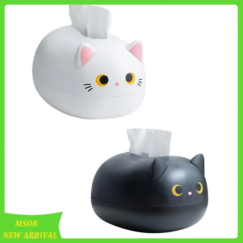 

Doings!Cute Livingroom Napkin Storage Box Kitchen Paper Container Desktop Toilet Paper Holder For Bathroom Dormitory