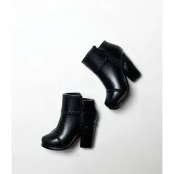 Doll toy black high heel shoes for Bbie dolls Tp16