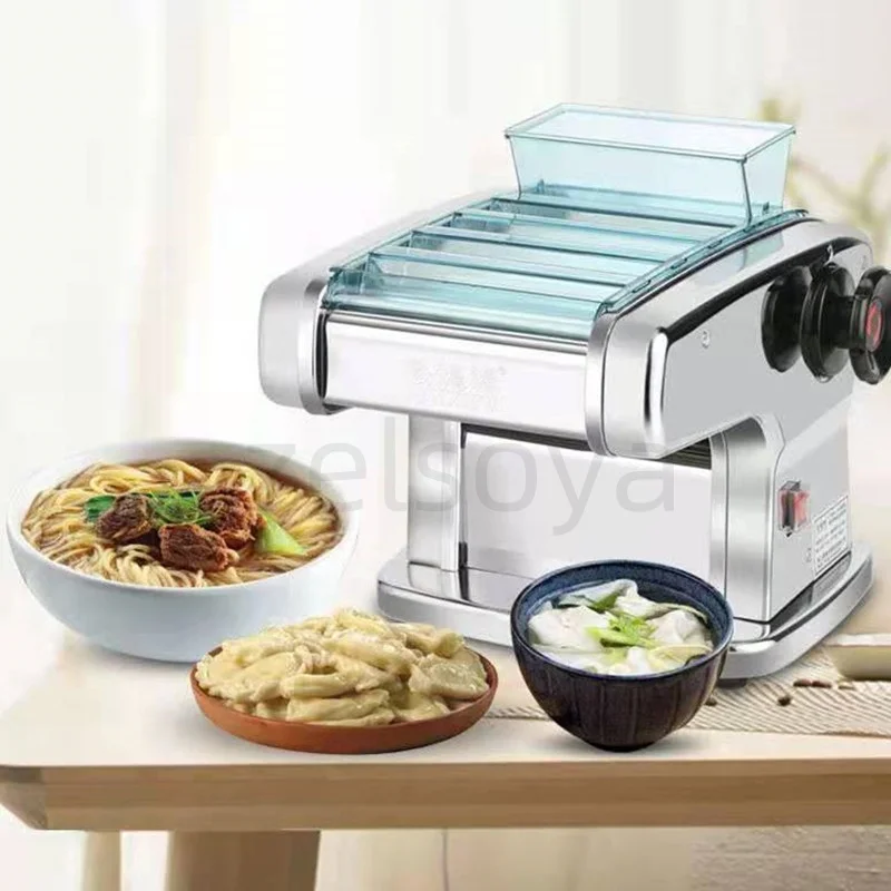 1 Blade Electric Noodle Press Home Small Multi-Functional Rolling Machine Family Special Stainless Steel Noodle Machine