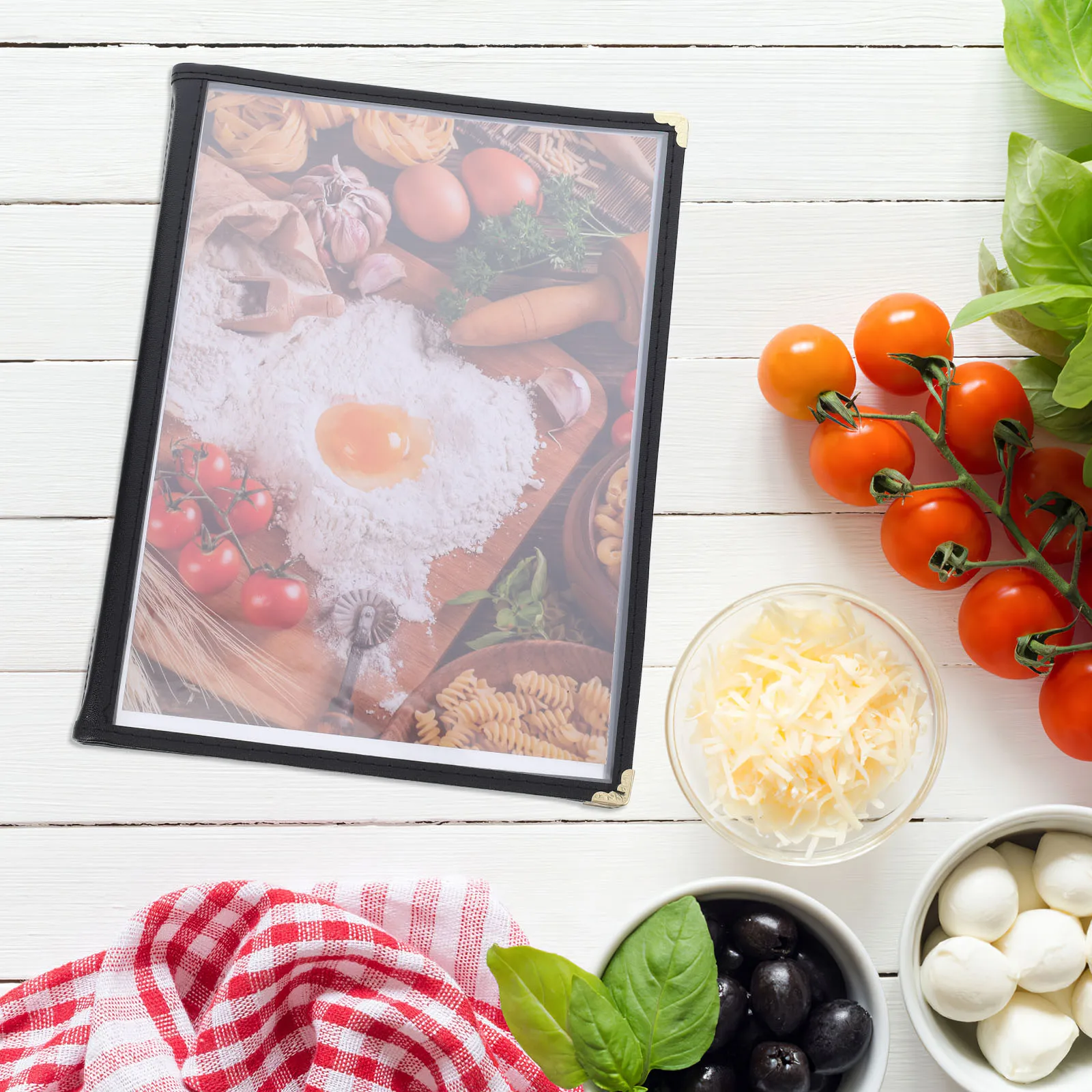 Tasche trasparenti per inserti per libri Ristorante Supporto per display in PVC resistente alle macchie per bar Hotel Cafe Protezione per banchetti Trasparente