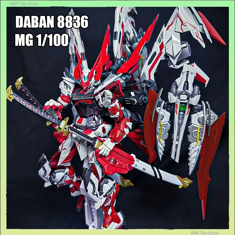 متوفر DABAN 8836 MG 1/100 الأحمر التنين ضلال التجمع أطقم منمذجة MB نمط MBF-P02 عمل الشكل روبوت البلاستيك نموذج أطقم لعبة