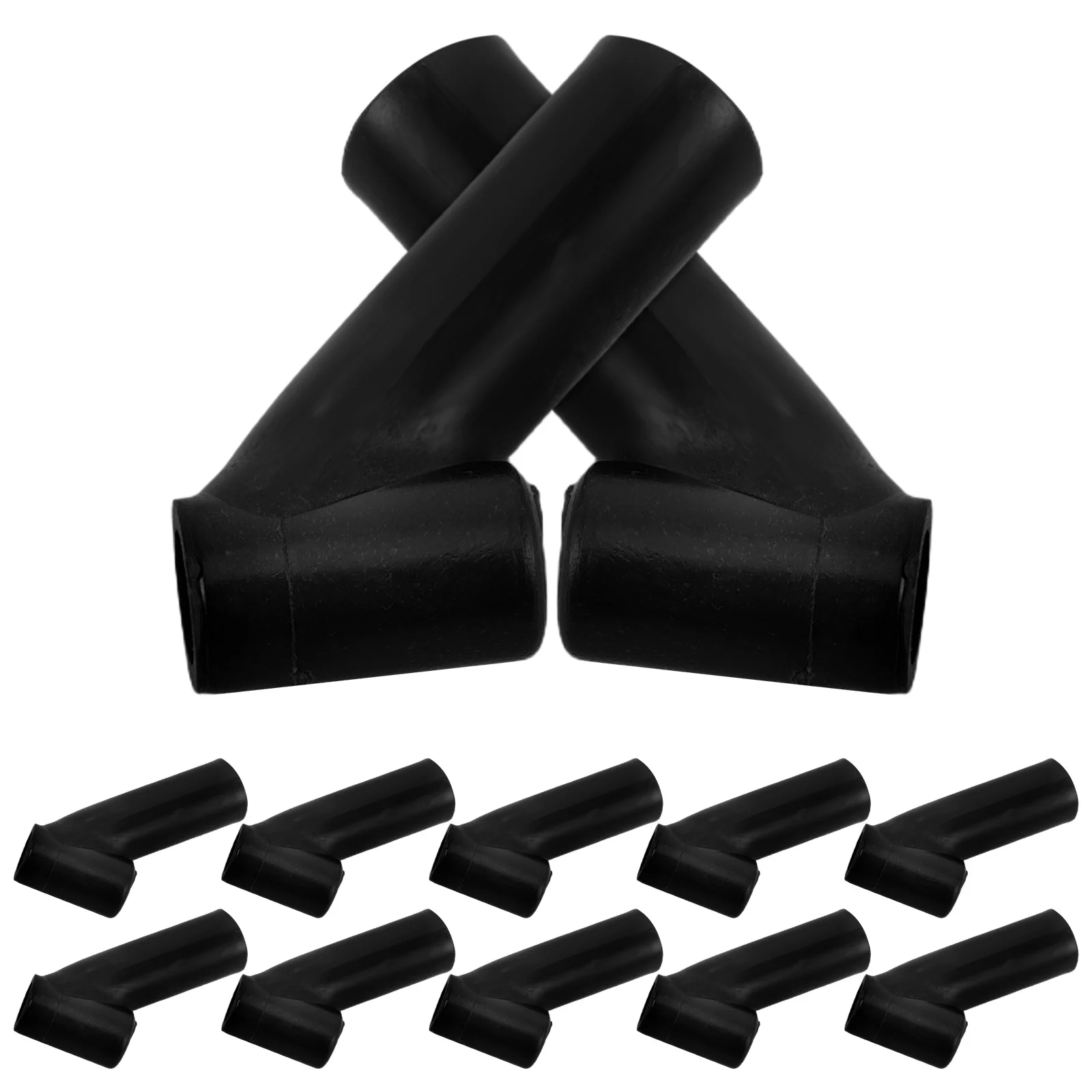 12 stücke Kite Verbindung T Kunststoff Rahmen Teile Kinder Groß Kit Schwarz Stange DIY Unterstützung Rack Fix Zubehör Verbessern Stabilität einfach