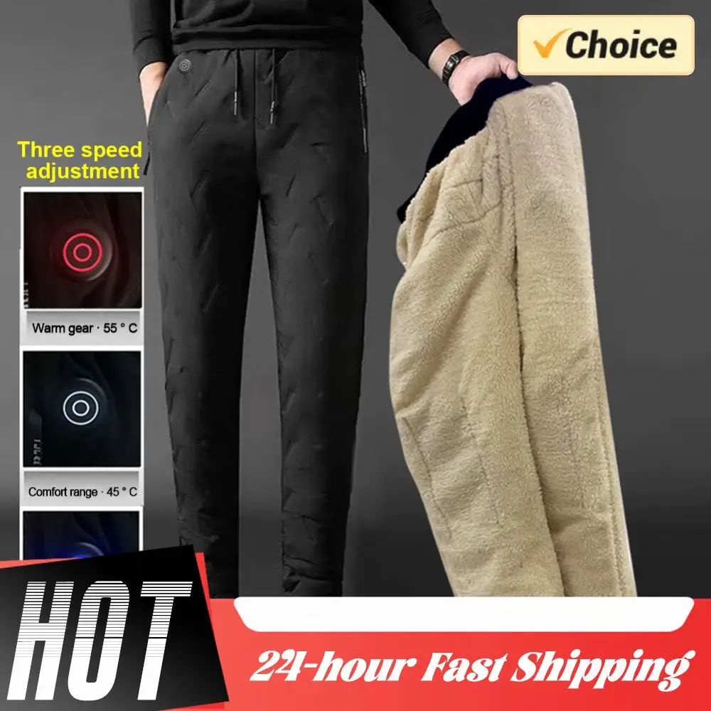 Pantaloni riscaldanti intelligenti da 10 zone Pantaloni riscaldati unisex Pantaloni riscaldati elettrici invernali Abbigliamento scaldino elettrico caldo per esterni