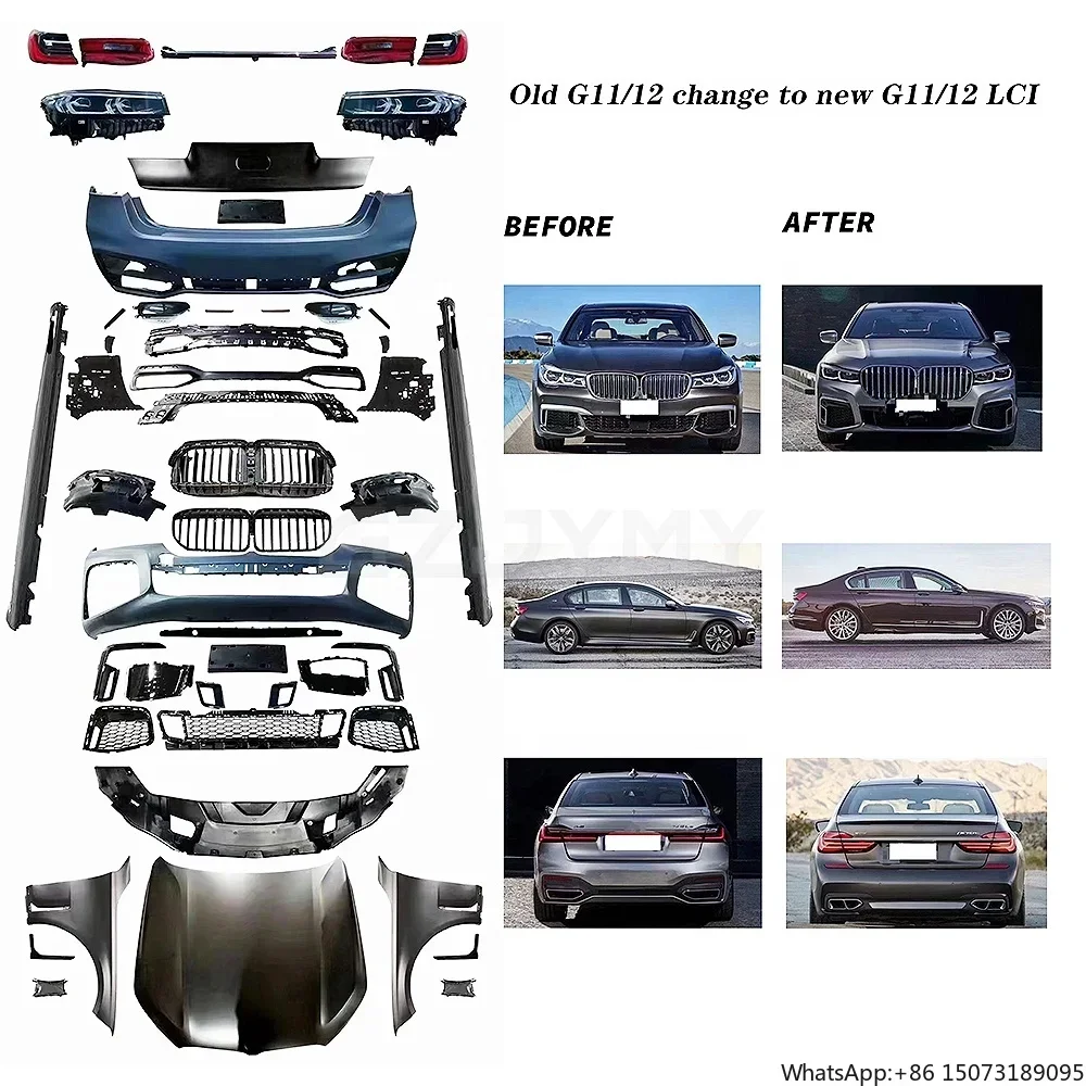 

High Quality Car Part for Wide Body Kit F10 to G30 G38 M5 Modification E90 Front Bumper Grille Front Lip