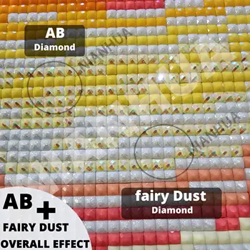 AB仙塵曼陀羅鑽石畫全鑽5D馬賽克抽象花卉藝術DIY十字繡套件水鑽裝飾家居 8 最佳銷售 花卉鑽石畫 - №7