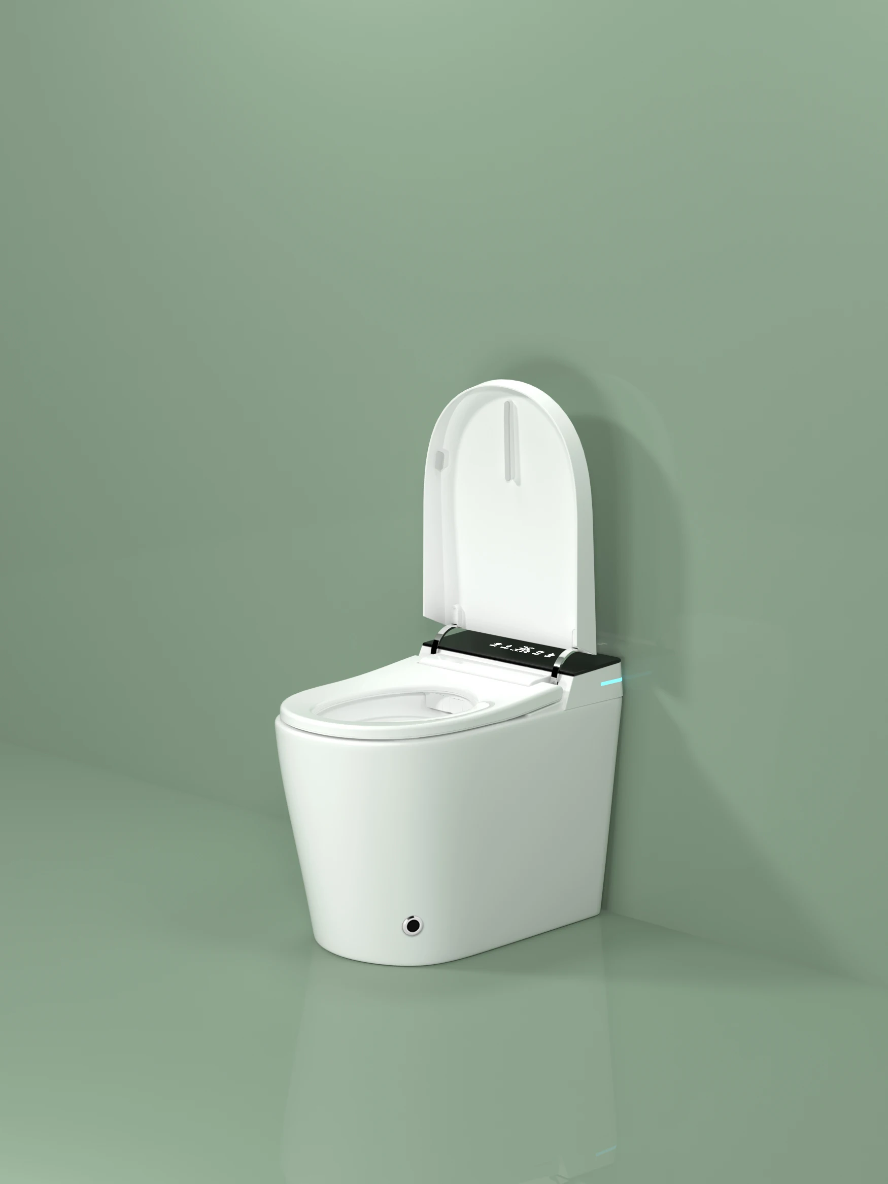 Picture 3: Intelligent Smart Toilet with Remote Control Heated Seat Water Spray Bidet Automatic Deodorization Luxury WC