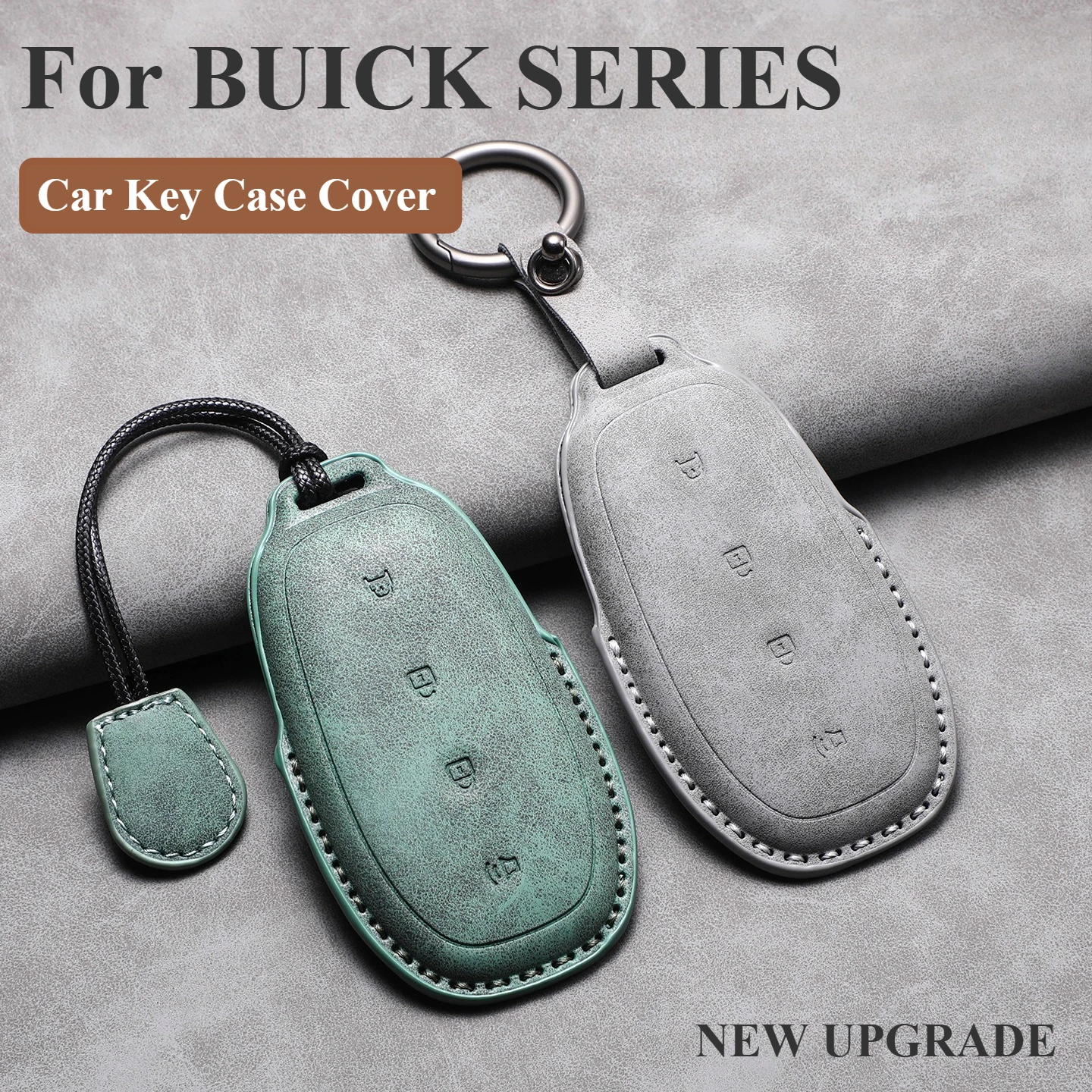 

Leather Car Key Case Cover For Buick Excelle L7 2025 Anti-Scratc Car Key Fob Shell Holder Protection Decorative Accessories