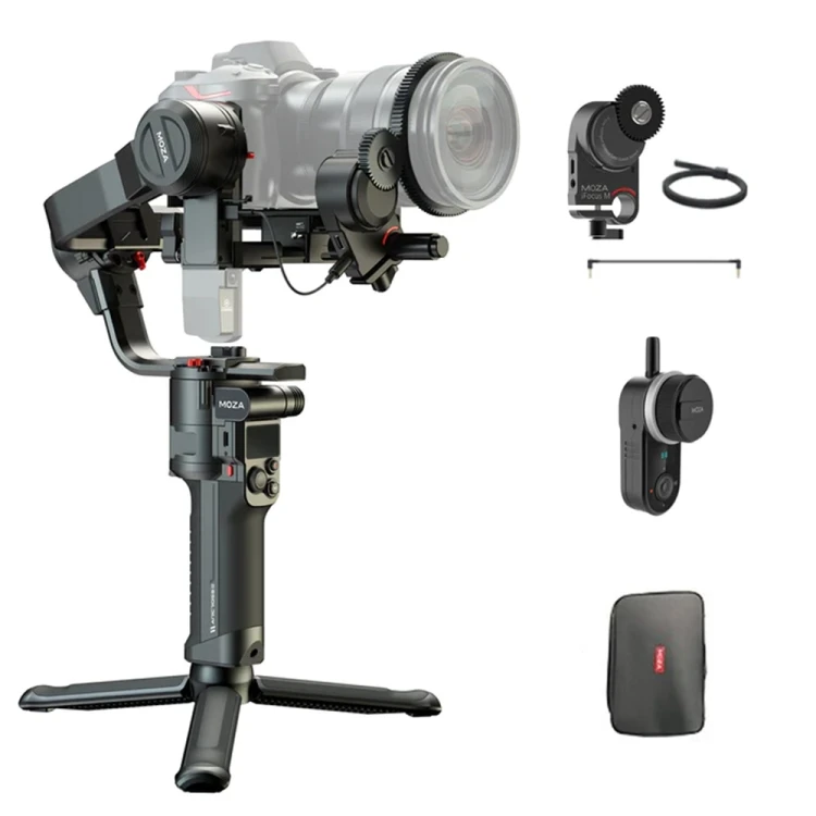 2024 MOZA AirCross 3 Professional 3 Axis Handheld Anti-shake Gimbal Stabilizer For DSLR Camera With Handbag