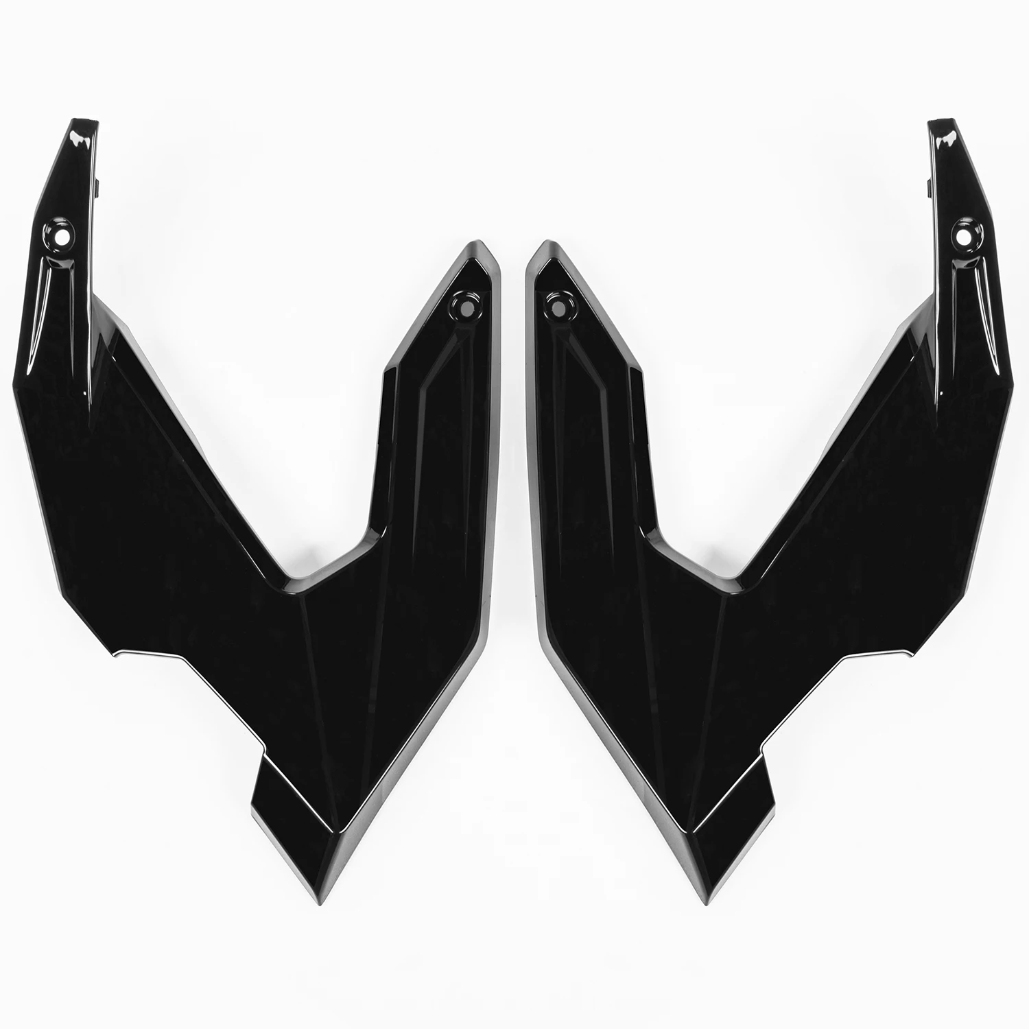 

For Honda ADV 160 2023-2024 Matte Black Motorcycle Lower Frame Sider cover ABS ADV160 2024 Gloss Black Carbin Fiber Look