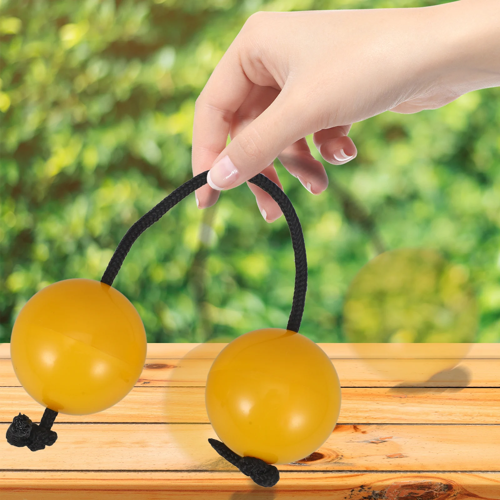 

2 Pcs Balls African Drum Egg H Percussion Rhythm S Balls Musical Instruments Percussion Instrument Colorful Fun