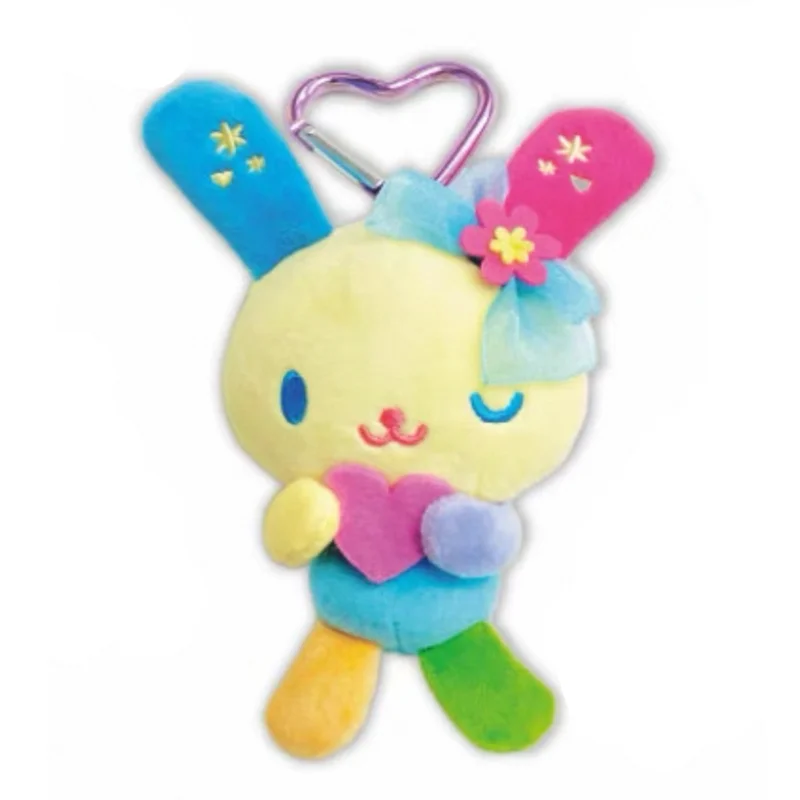 

Usahana держит сердце любовь плюшевый брелок талисман мультфильм кролик Kawaii милая сумка брелки очаровательная шариковая цепочка брелок игрушки для девочек