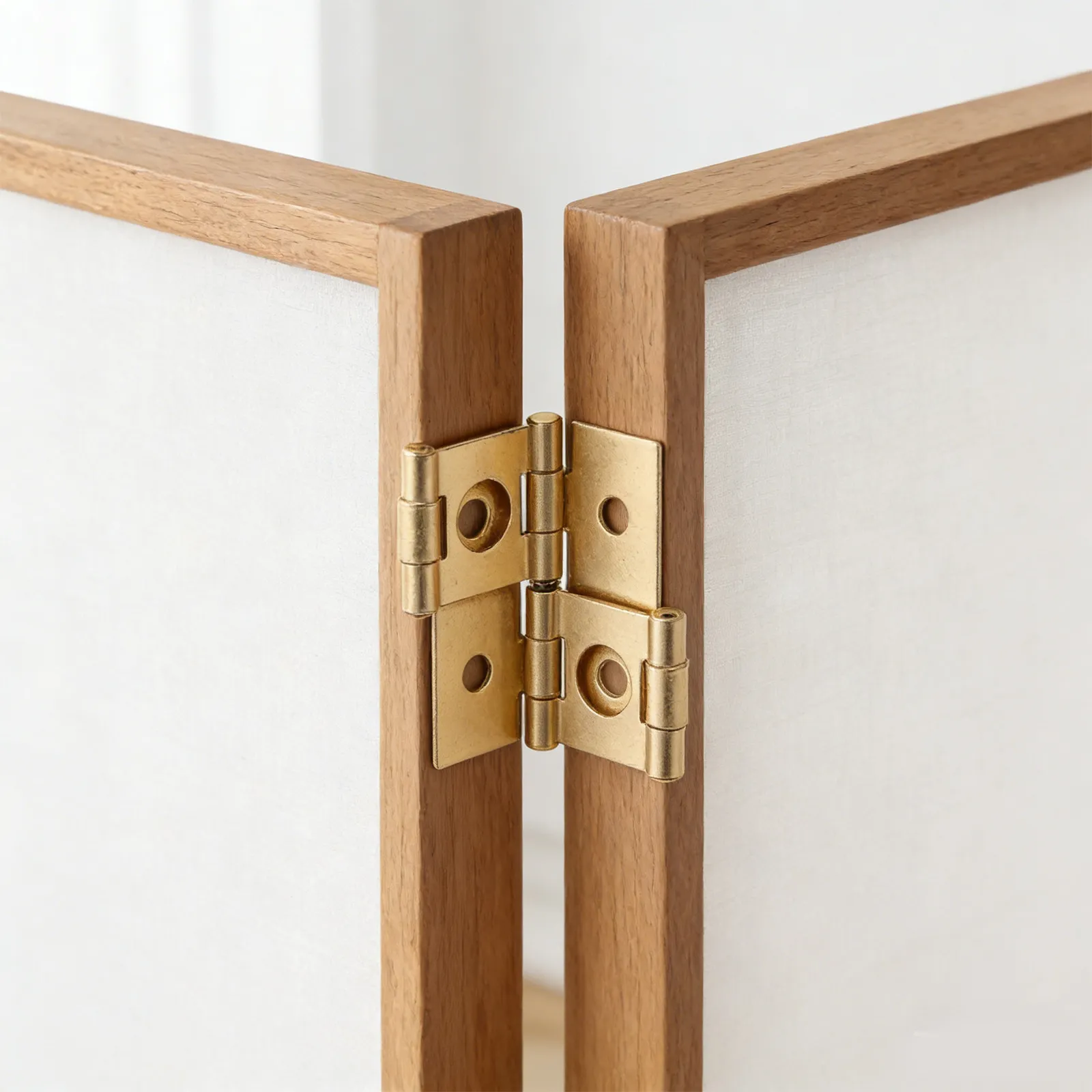 

20Pcs Door Hinges Double Acting Vintage Folding Metal 47x47mm Retro Style Screen Gate Cabinet Window Hinges for Furniture