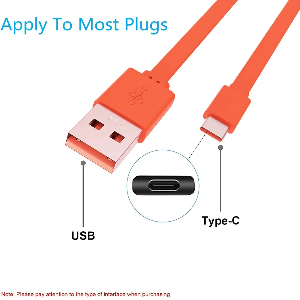 استبدال USB نوع C سريع كابل شحن الحبل ل JBL لحن 115TWS 120TWS 125TWS 130NC 210TWS 220TWS 225TWS 230NC سماعات أذن TWS