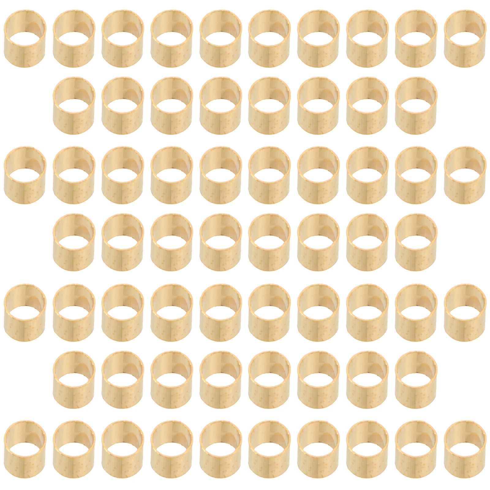 

500pcs Copper Crimp Tubes Durable Jewelry Making Cord End Beads Spacers Accessories Necklace Bracelet Diy Golden