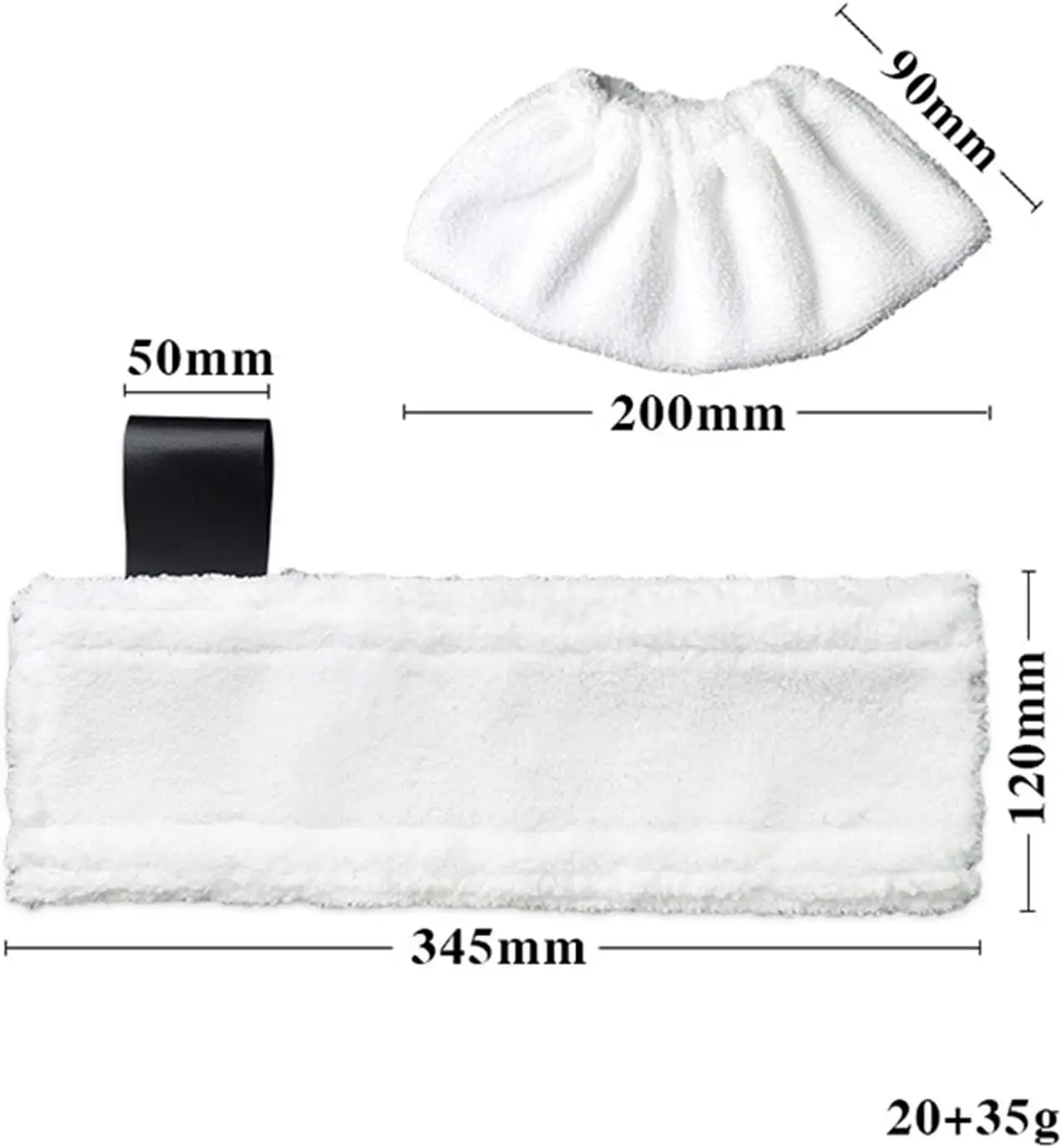 Steam Mop Cloth Rags For Karcher Easyfix SC1 SC2 SC3 SC4 SC5 Replacement Microfiber Cleaning Pad Cover Steam Cleaner Accessories