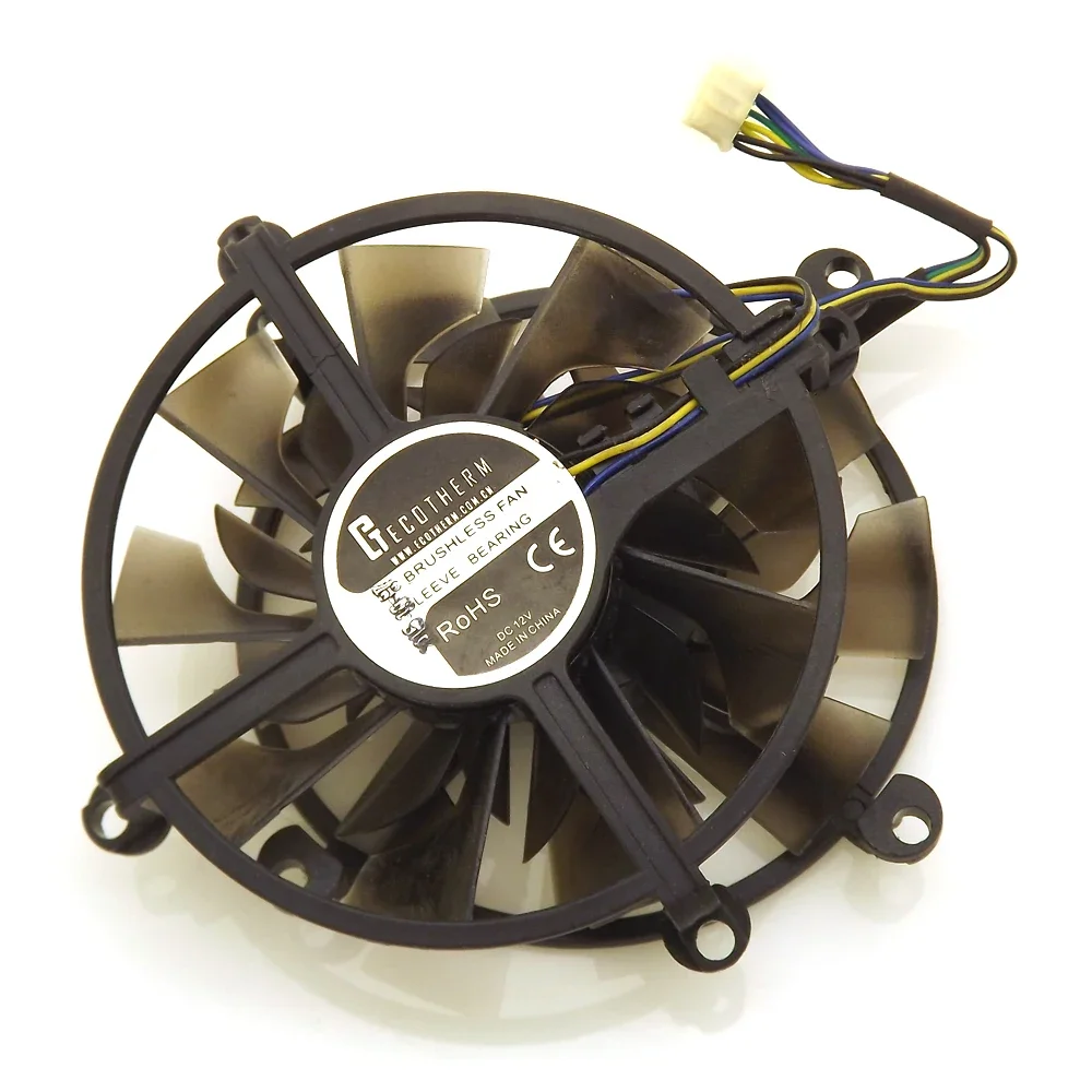 Free Shipping 2pcs/lot Cooler Fan 12V 83mm 4Pin For ZOTAC GTX 950-2GD5 TSI PA GTX 960-4GD5 HB Graphics Card Cooling Fan