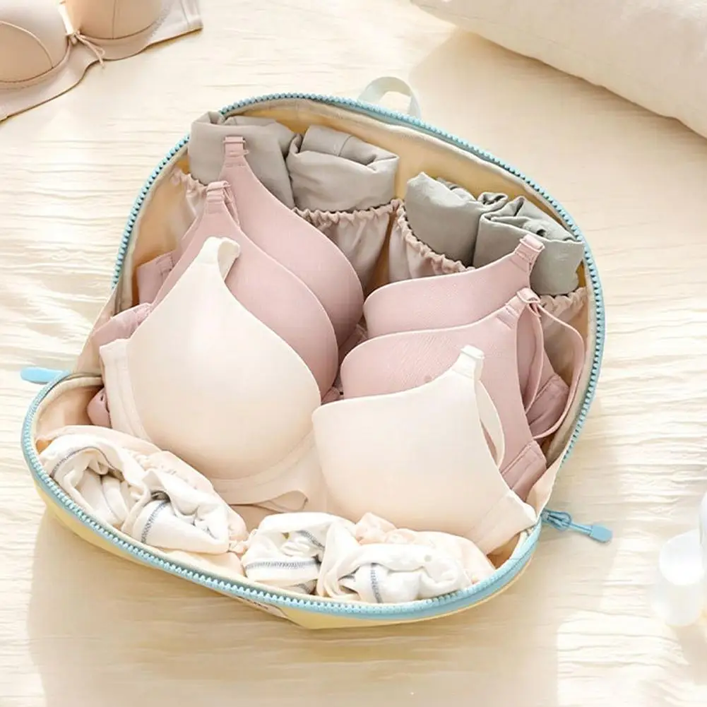 Travel Underwear Storage Bag Portable Waterproof Bra Socks Panties Organizer Large Capacity Luggage Toiletry Pouch