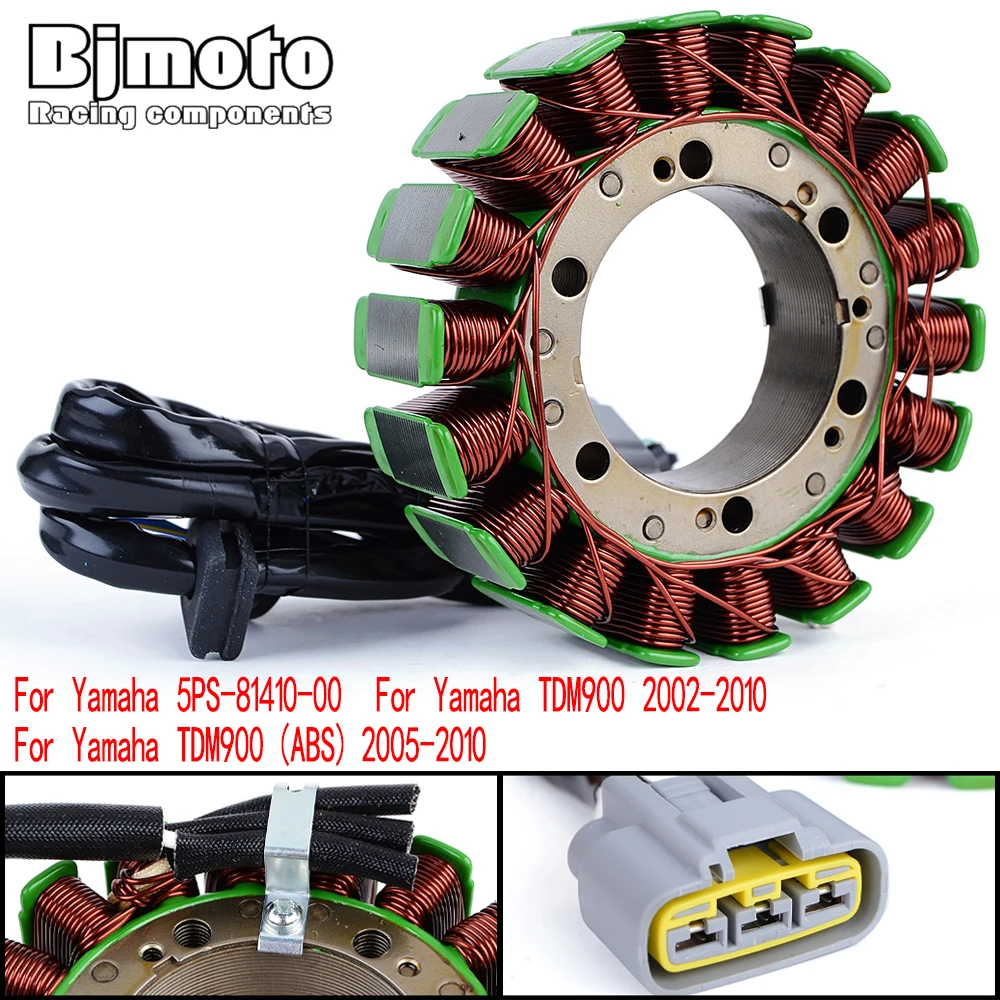 Xe Máy Máy Phát Điện Stator Phối Xanh Dành Cho Xe Yamaha TDM900 ABS 2005-2010 TDM 900 2002-2010 5PS-81410-00