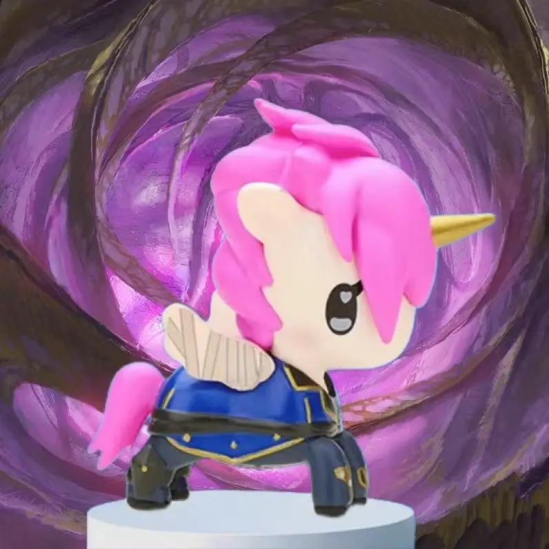 Arcane Jinx Vi Caitlyn Ekko Mel Heimerdinger Silco Ambessa Viktor Unicorno Figure Blindbox عبوة أصلية أصلية جديدة تمامًا