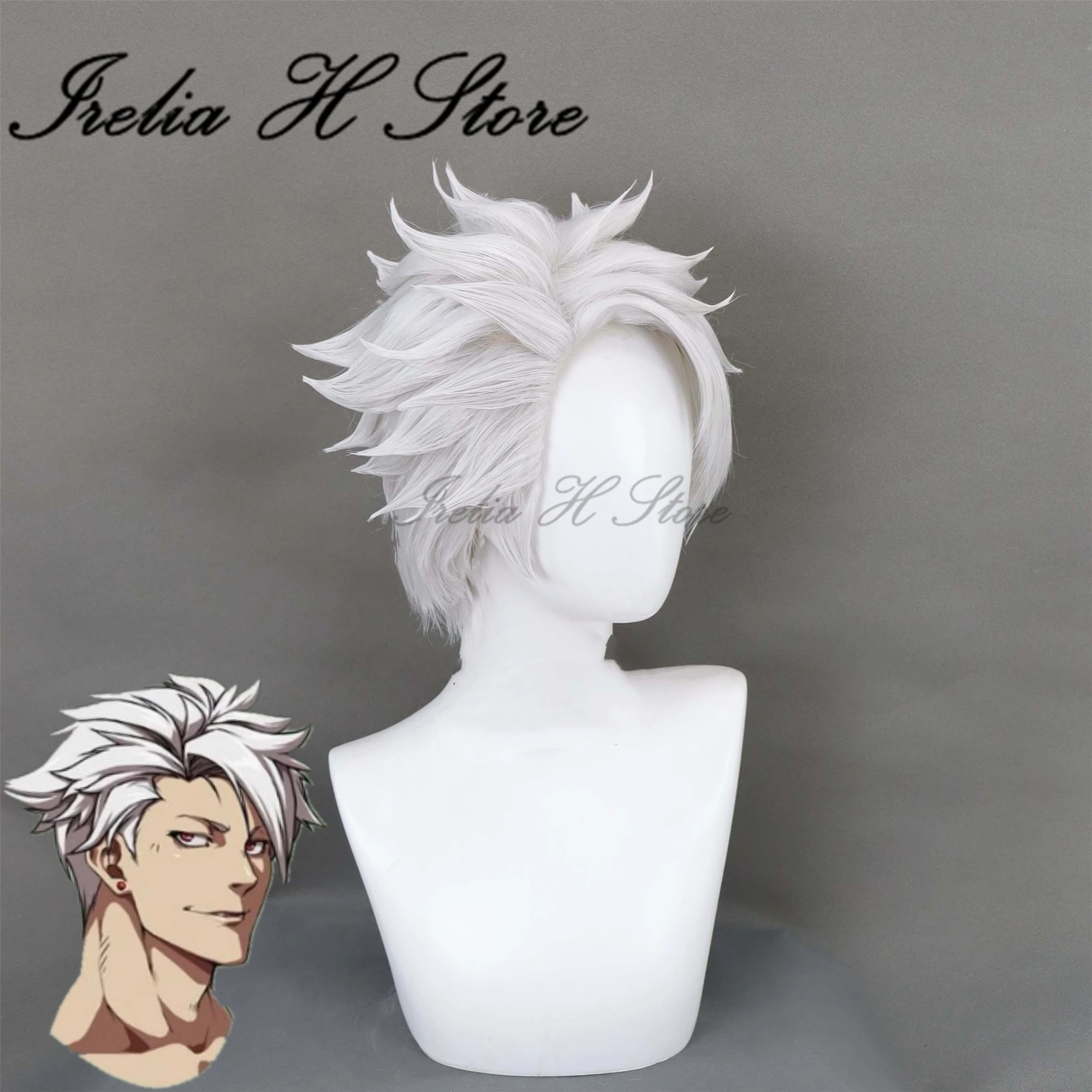 Irelia H Store Guilty Gear STRIVE peruka peruka do cosplay gra