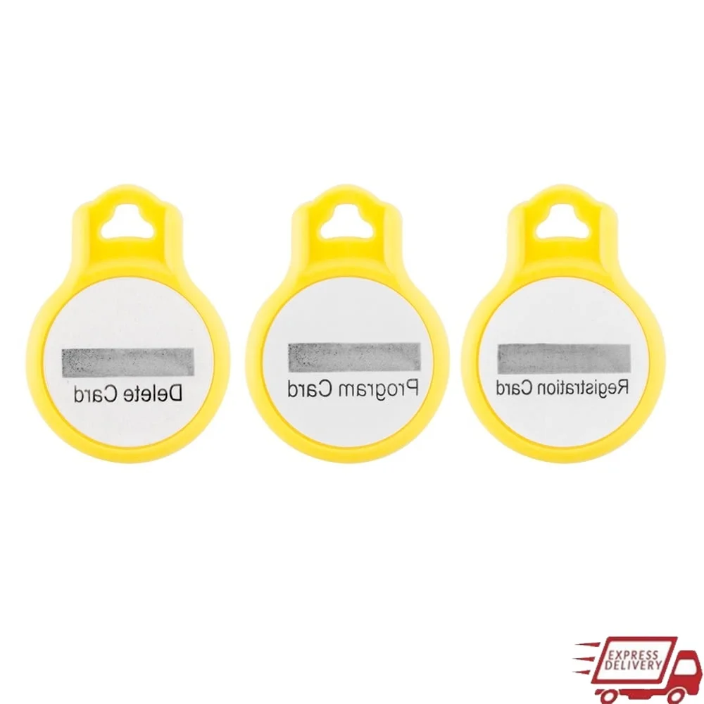 

Admin RFID Door Lock Card Set Registration Program Delete Cards Access Control Security System Accessories