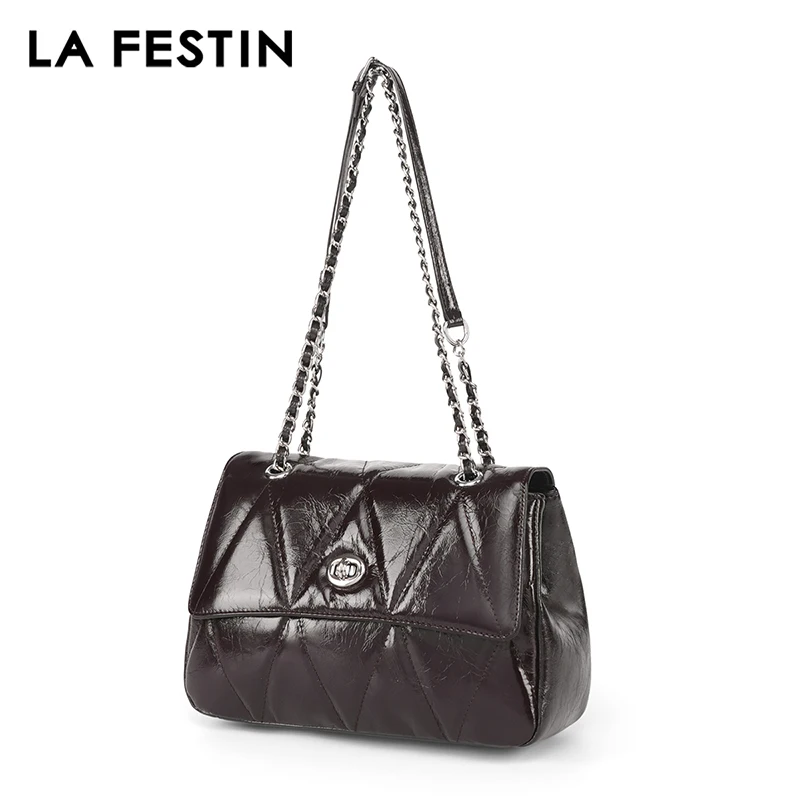 LA FESTIN Original Shoulder Bag New Trend Chain Bag Designer Bags Woman Luxury 2026 Handbag Fashion Crossbody Bag