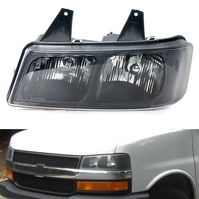 

Pop Halogen Headlight For Chevrolet Express 1500 2500 3500 GMC Savana Van 1500 2500 3500 2003-2019 Turn Signal Stop Signal Fog L