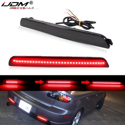 iJDM Full LED Bumper Reflector Lights For 2004 - 2009 Mazda 3 / Mazdaspeed3 ,For Tail/Brake,Turn Signal Lights & Rear Fog Lamps