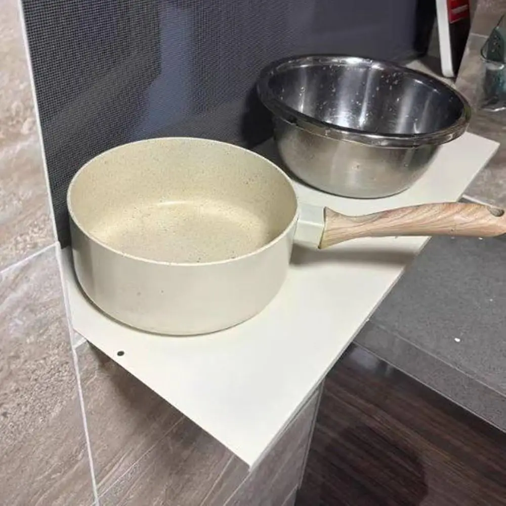 

Настраиваемая водонепроницаемая накладка-удлинитель для кухонных столешниц и подоконников, магнитная, из углеродистой стали, 27,5 x 27,5 см, широкая доска для столешницы