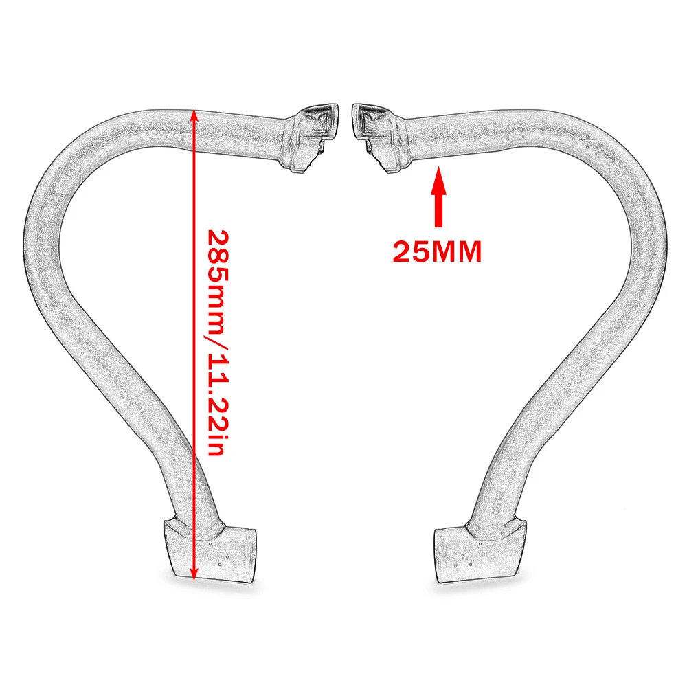 Pelindung mesin sepeda motor, pelindung Bumper bingkai Crankcase untuk Honda CL300 CL 300 2023