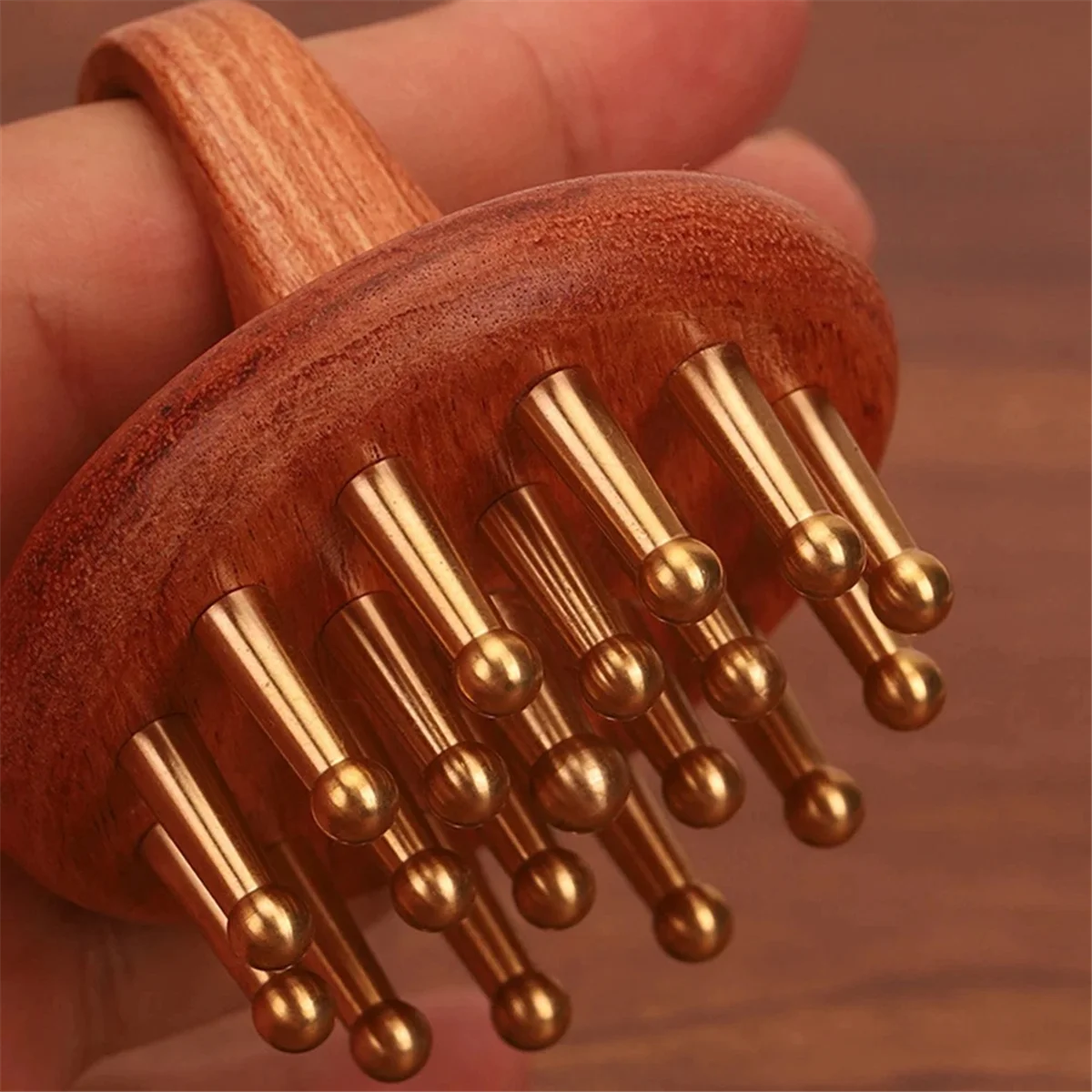 Meridiano massaggio pettine testa Gua Sha strumento di massaggio terapia del legno massaggio pettini circolazione sanguigna massaggiatore raschiante