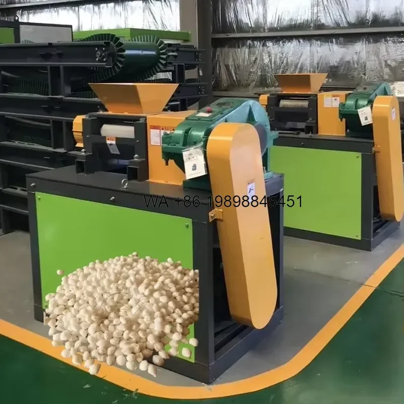 Wmwmnu for Organic Fertilizer Equipment Double Roller Press NPK Compound Granulator with Chemical Mineral Powder Core