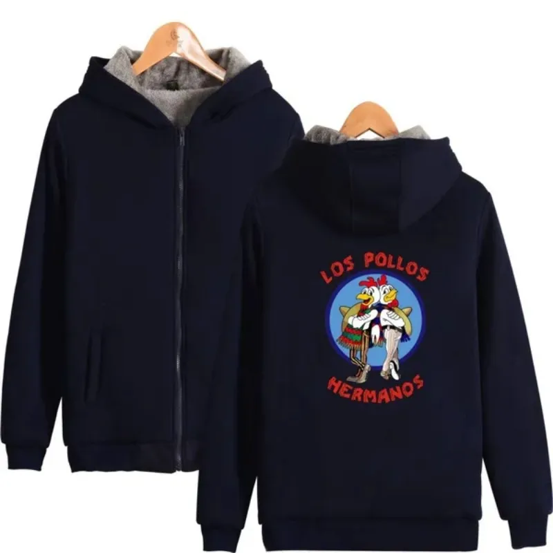 Hot Usa Movies Tv Breaking Bad LOS POLLOS HERMANOS Sweatershirt Hip Hop  Polyester Hoodie Printed Fashion Pullover Coats Tops