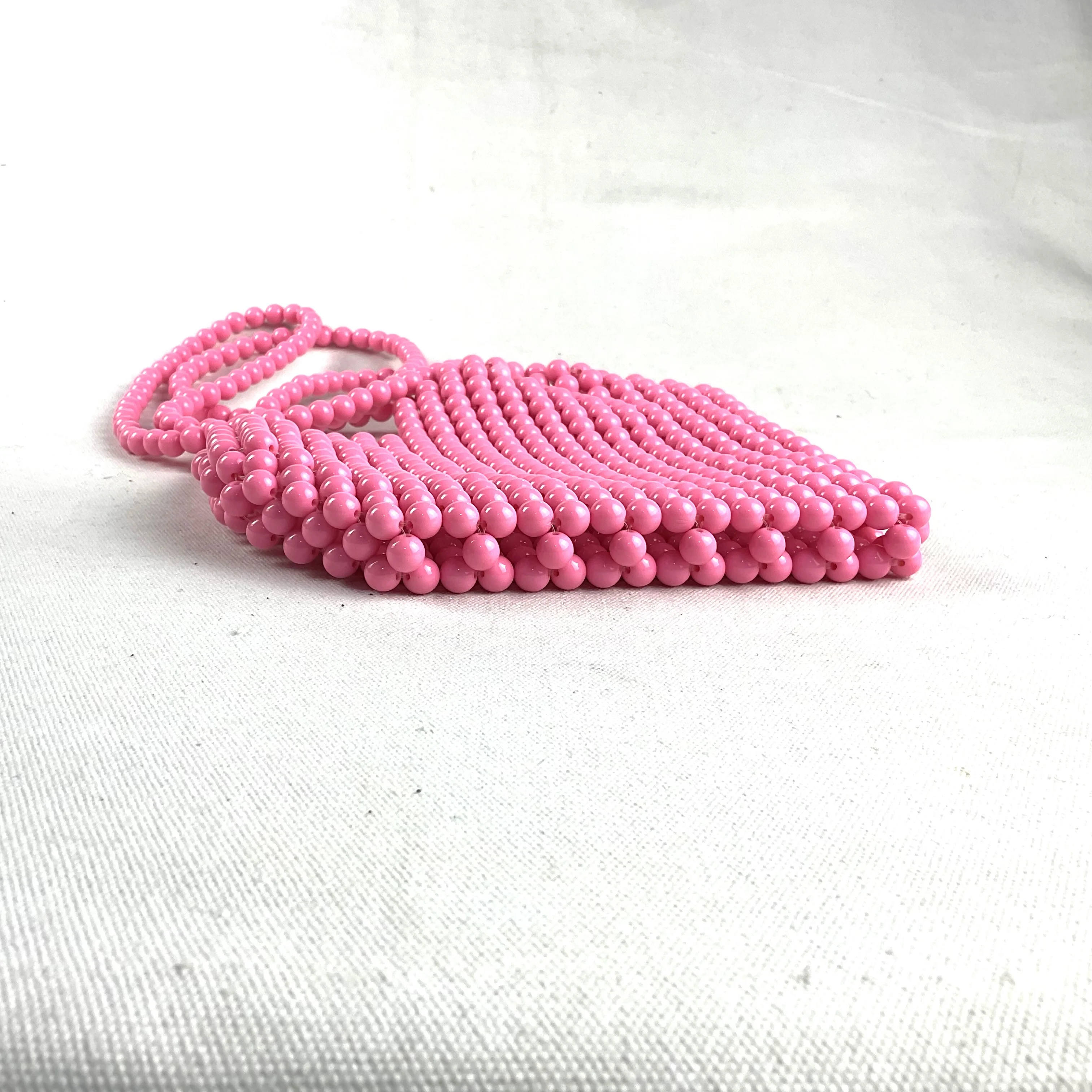 Ladies New Look Handmade Heart Shape Beading Crossbody Bags Stylish Chic Wedding  Party Dating Bag Girls Casual Cute Daily Purse