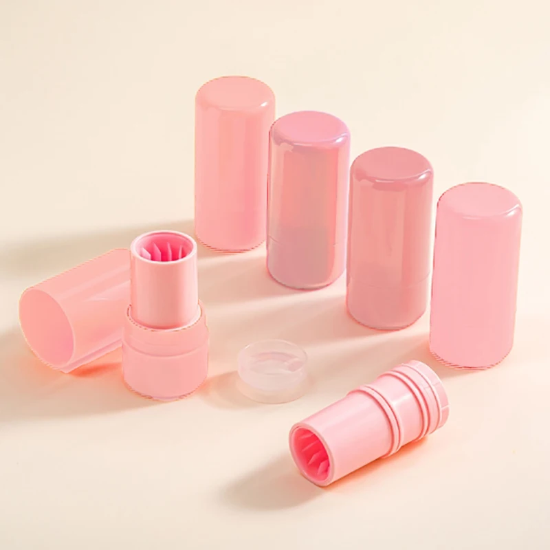 1Pcs Solid Ointment Empty Tube Rotating Powder Blusher Inverted DIY Makeup Accessories Tools