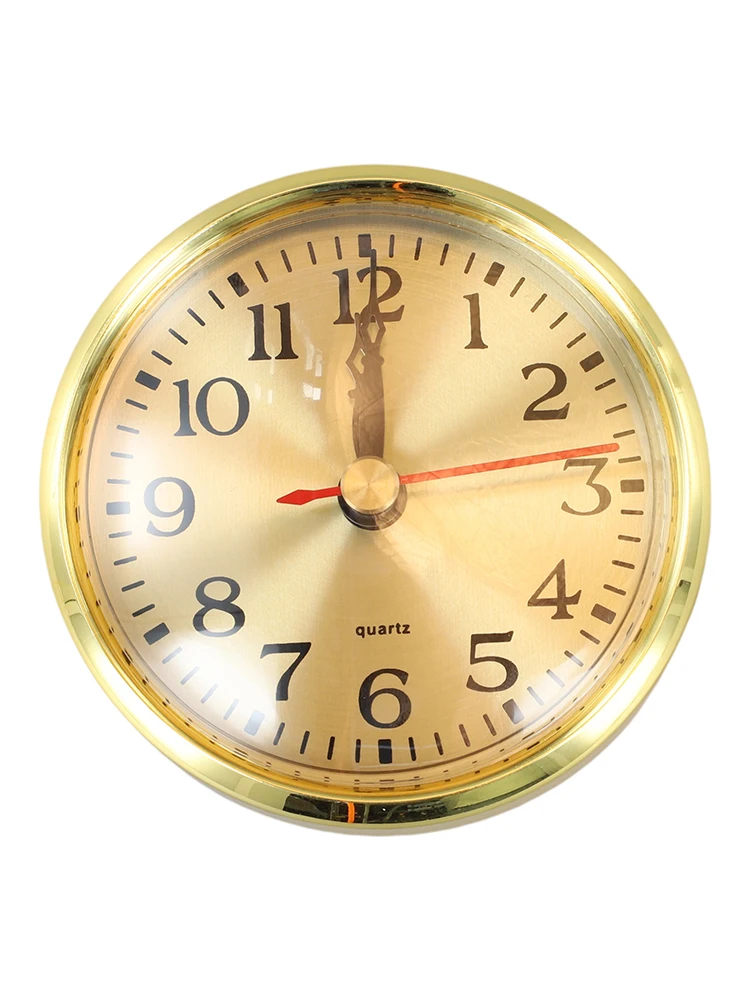 75mm Install Diameter DIY Clock Parts Compact Quartz Clock Insert Compact Clock Movement Versatile Application