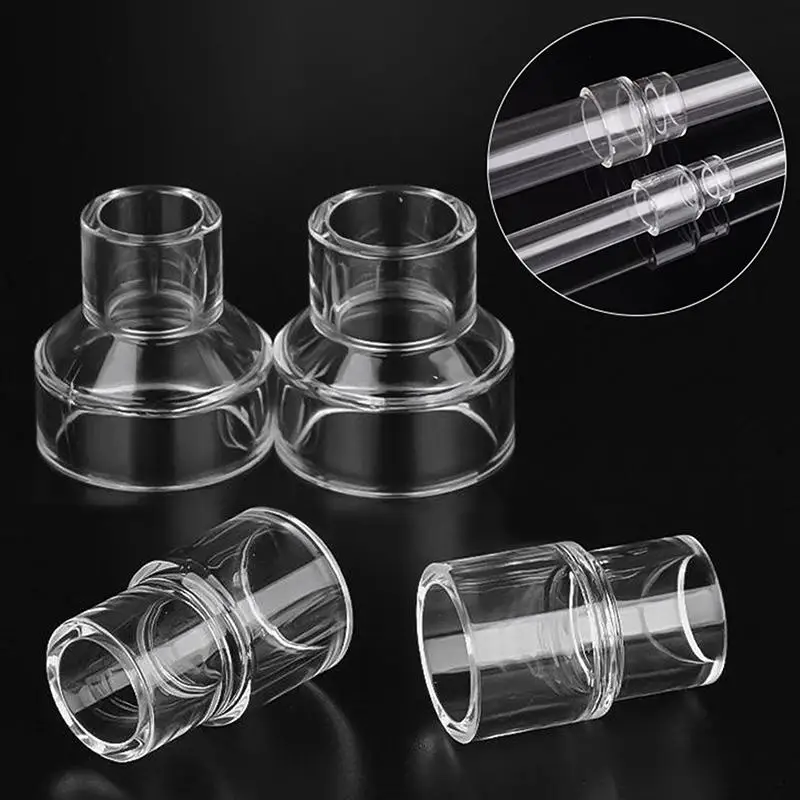 Acrylic Pipe Variable Diameter Transparent Connector Water Tube Fittings for Greenhouse Irrigation Professional Use