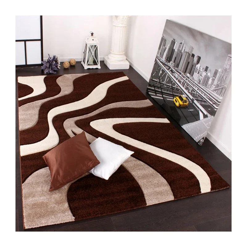 Living Room Area Rug Wool  Hand Tufted Carpet Rug