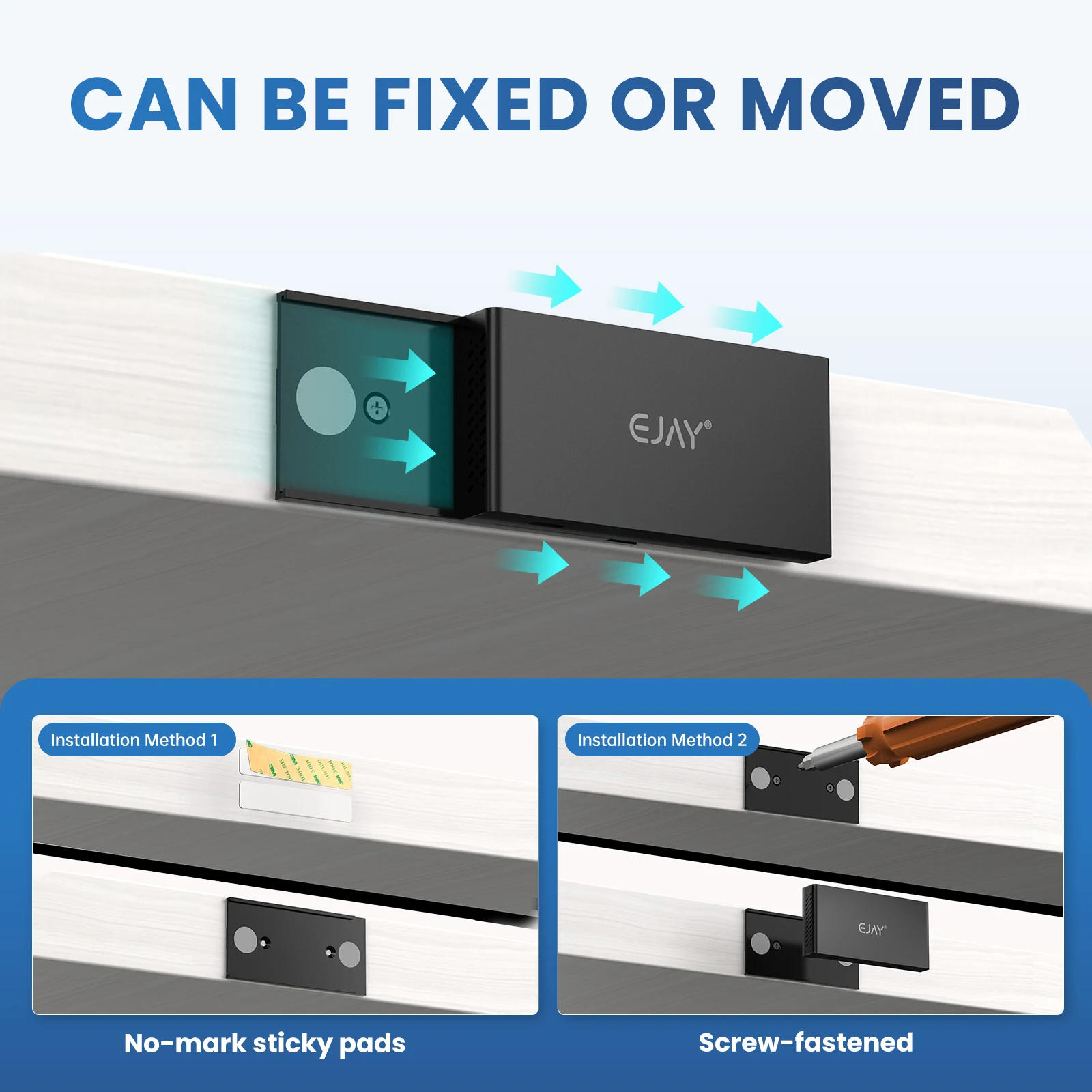 EJAY 5/10Gbps USB HUB Desk Magnetic USB3.2 Splitter Adapter Aluminum Alloy High Speed Data Transfer For PC Laptops Accessories